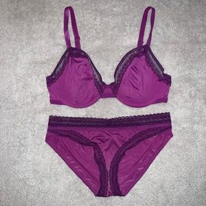 Calvin Klein Signature Unlined Bra & Panty Set